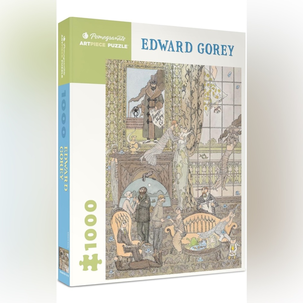 EDWARD GOREY Puzzle Frawgge Mfg Victorian Gothic Art